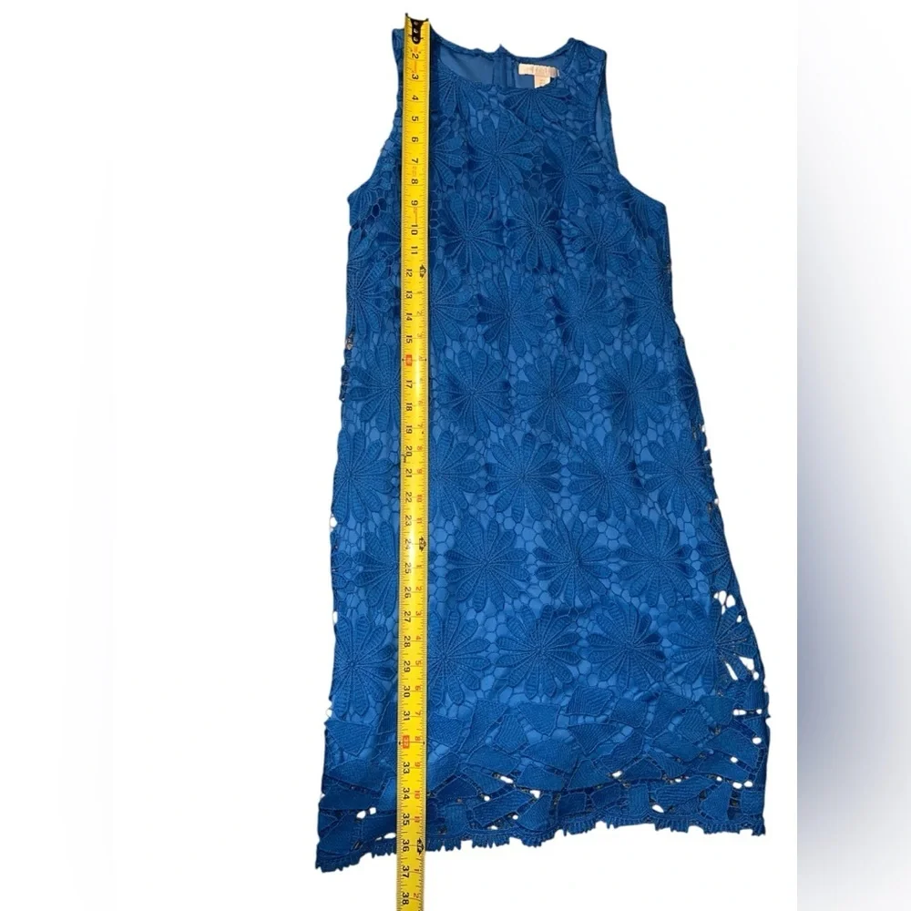 London Times Royal Blue Midi Dress - Picture 4 of 8